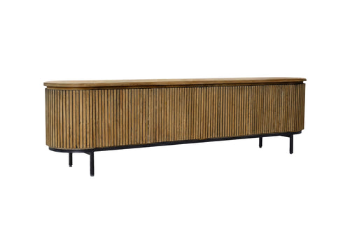 Livingfurn tv-meubel Lausanne - teakhout - 210cm