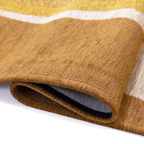 Lola&Moi vloerkleed Curry - geel -170x240cm - vtwonen shop