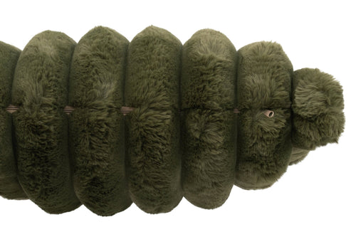 J-Line kussen Large Corduroy - polyester - donkergroen