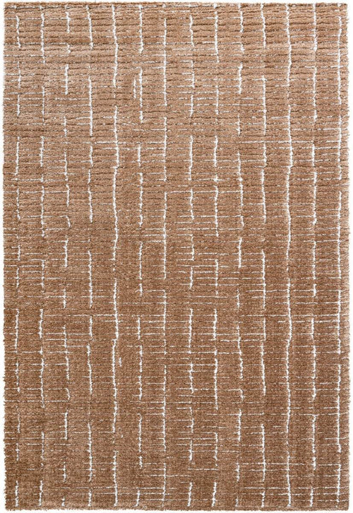 Interieur05 Vloerkleed Rectangle Bruin/Wit - 160 x 230 cm - vtwonen shop