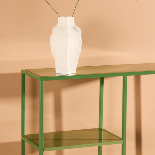 Nest living Jaxx Metalen Boekenkast Groen - 80 x 80 cm