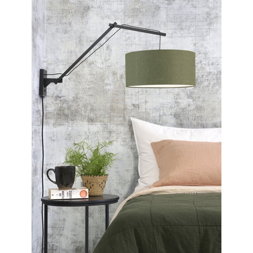 GOOD&MOJO wandlamp Andes - zwart - Ø47cm - vtwonen shop