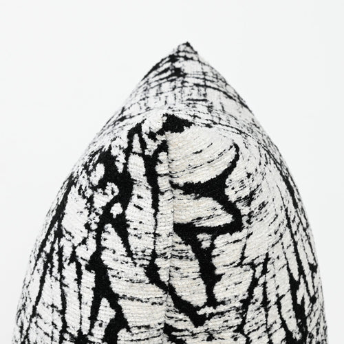 Darcy & Duke sierkussen Black Palm - Zwart - 40x60cm