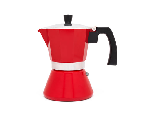 Leopold Vienna - Espressomaker Tivoli - 6-kops - Rood - vtwonen shop