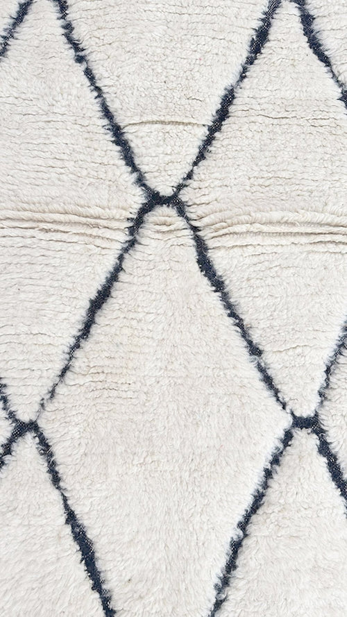 AFK Living vloerkleed Berber - handgemaakt - Wol - 103 x 167 cm - vtwonen shop