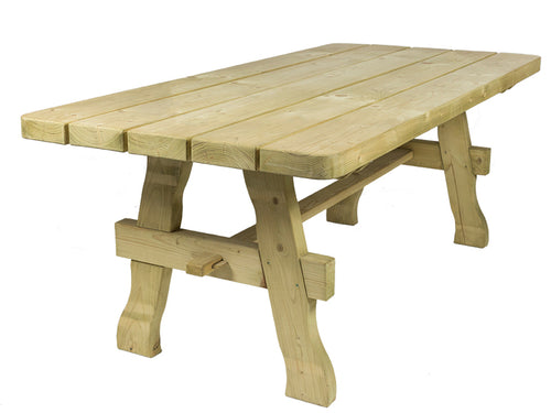 MaximaVida houten tuintafel Provence 200 cm - 60 mm houtdikte - vtwonen shop