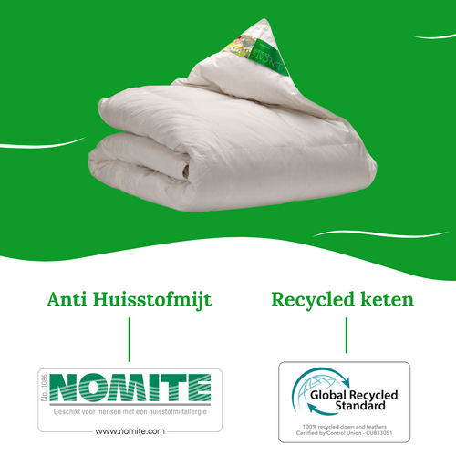 Ten Cate dekbed - greencomfort - 4 seizoenen - 70% dons - 260x220 - vtwonen shop