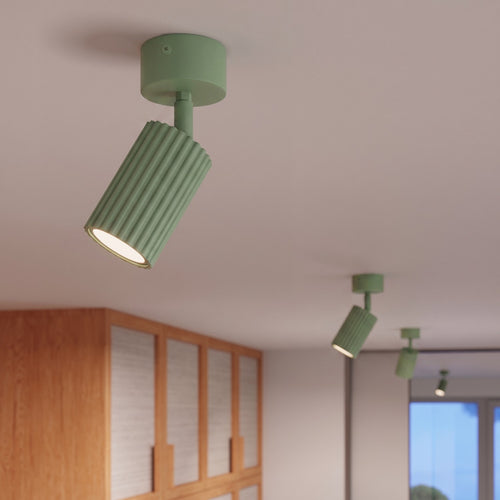 Sollux Lighting Plafondlamp KARBON 1 salie - 7x7x18cm