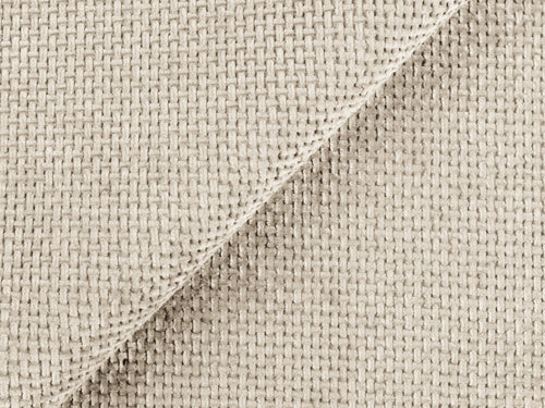 LaMiaSofa hoekbank links Cervo - chenille stof - lichtbeige - 248x166x88