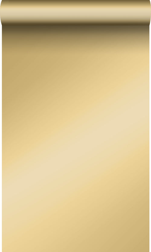 Origin Wallcoverings behang effen goud - 0,53 x 10,05 m - 347687 - vtwonen shop