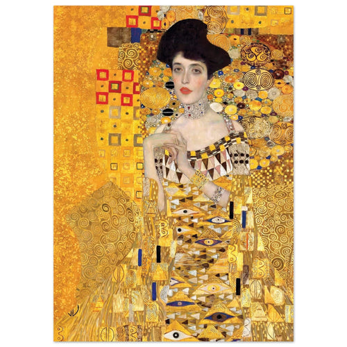 Artfulprints  Gustav Klimt - Portrait of Adele Bloch-Bauer I   poster 50x70 cm - vtwonen shop