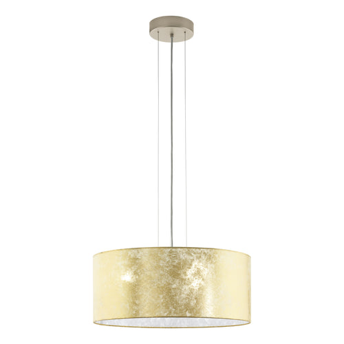 EGLO hanglamp Viserbella - e27 - ø 53 cm - champagne/goud