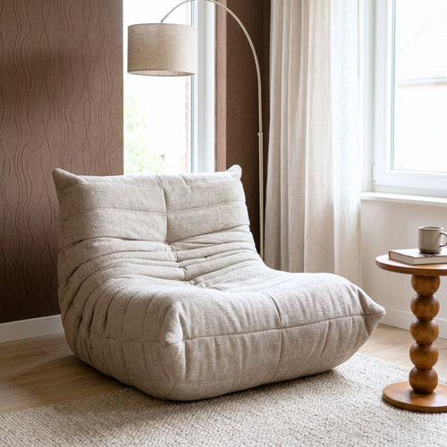 Giga Meubel Fauteuil Bear - Taupe Stof - 87x97x69cm