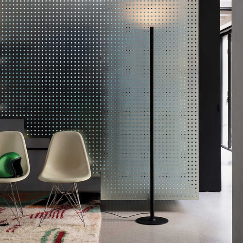 Ideal Lux LOOK Geïntegreerde LED-vloerlamp Zwart 2950Lm 3000K