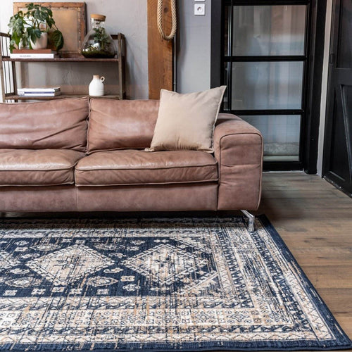 Interieur05 Vintage Vloerkleed Aila Blauw - 240 x 330 cm - vtwonen shop