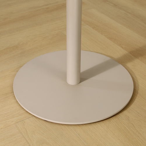 Nolon Niva-Mae tulp eetkamerstoel grijs blend - beige onderstel