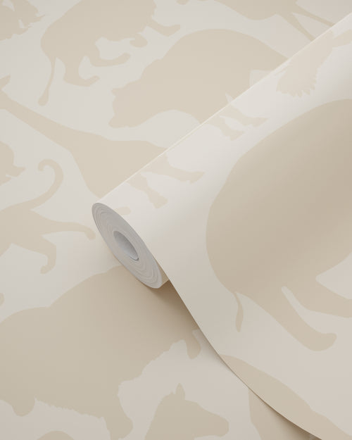 ESTAhome behang dieren beige - 53 cm x 10.05 m - 139788 - vtwonen shop