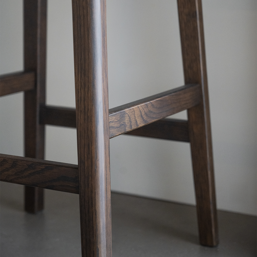 Rowico Home Livermore Houten Barkruk Donkerbruin - 68 cm