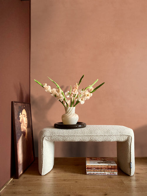 Origin Wallcoverings behang leemstuc oranje - 50 x 900 cm - 348065