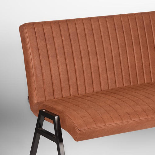 LABEL51 Eetkamerbank Matz - Cognac - 145x62x86cm