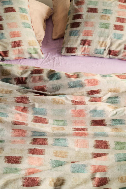 At Home by BeddingHouse dekbedovertrek Area - 200x200/220 cm - multi - vtwonen shop