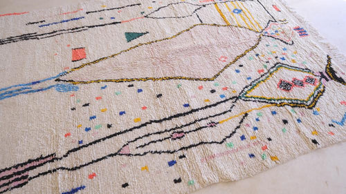 AFK Living vloerkleed FIRAYA - handgemaakt - Wol - 140 x 200 cm