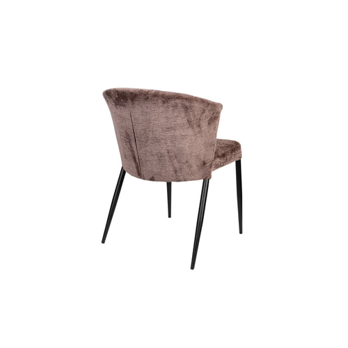 Dutchbone Georgia Eetkamerstoelen  Paars - Set van 2 - vtwonen shop