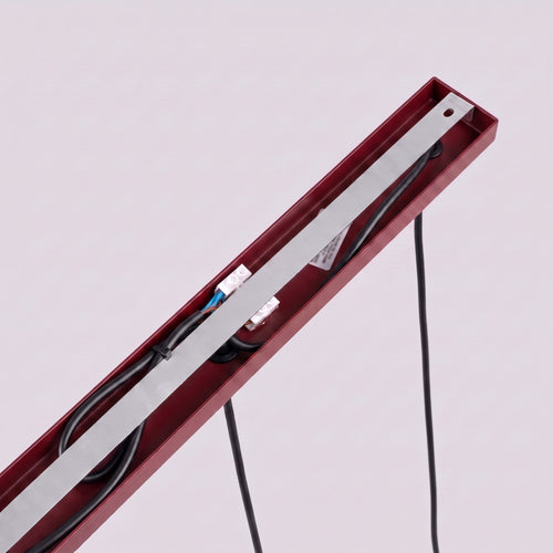 Sollux Lighting Hanglamp RAYO 3L bordeaux - 45x6x98cm