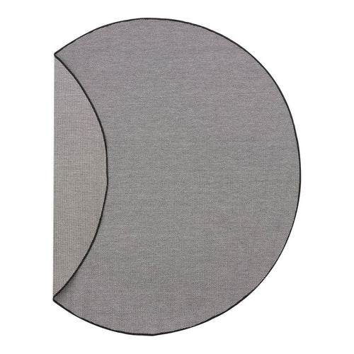 Rond Buitenkleed Mono - Zwart/Wit - Dubbelzijdig - EVA Interior - 240 x 240 cm - vtwonen shop