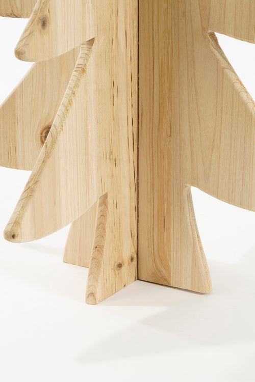 House of Seasons Decoratie Kerstboom - H78 x Ø36 cm - Dennenhout - FSC 100% - Bruin - vtwonen shop