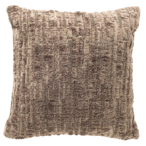 REMUS - sierkussen 45x45 cm - bouclé - Driftwood - taupe