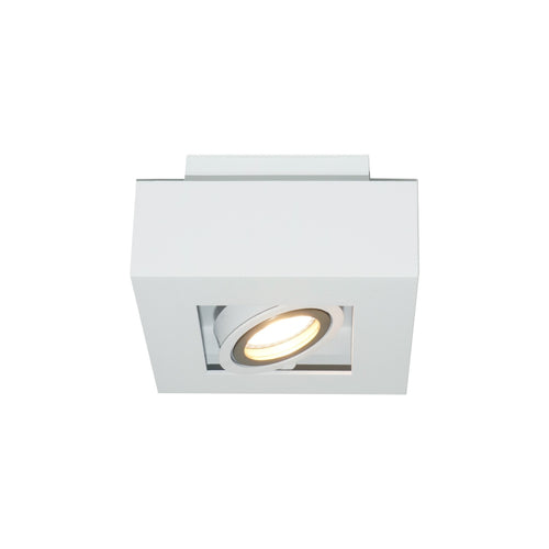 Artdelight spot Bosco - 1 lichts - 14  x 8.6   cm - wit