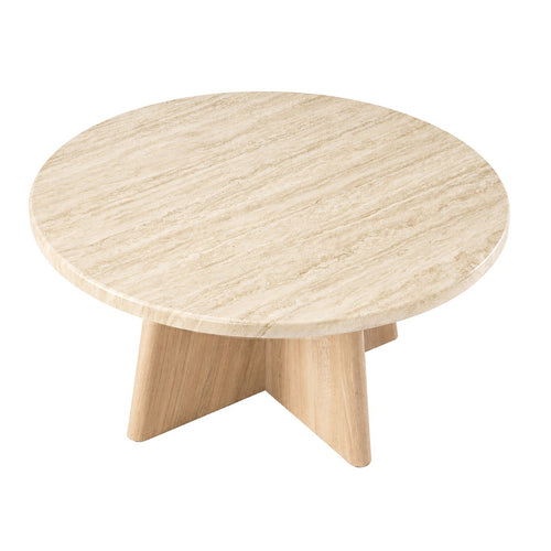 Calicosy - Ronde Salontafel AGATE - Flag 80x80x40 cm