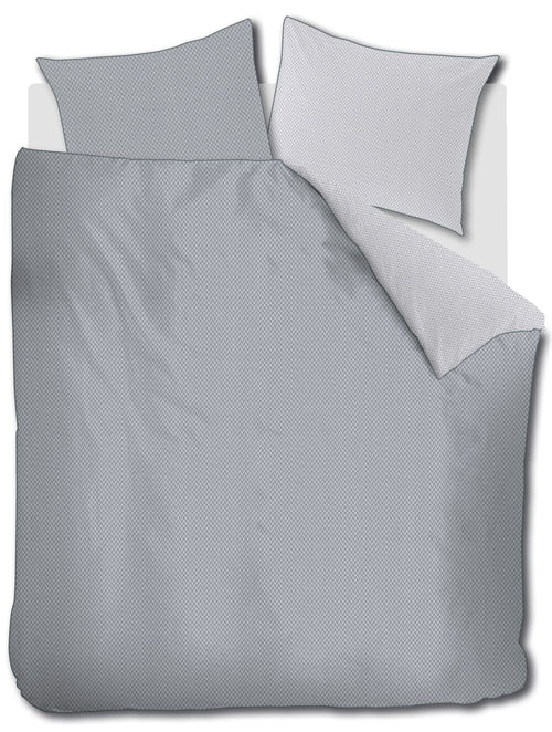 Rivièra Maison Dekbedovertrek Emery - 260 x 200/220 cm - Blauwgrijs