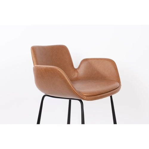 Zuiver Brit LL Barkrukken Bruin - Set van 2 - vtwonen shop