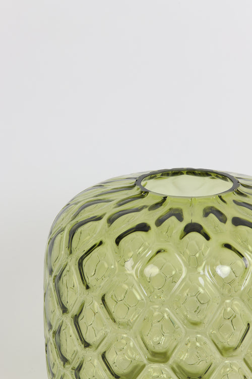 Light & Living vaas CARINO - Ø27.5x25cm - groen