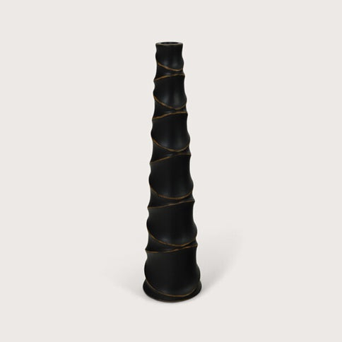 Maxifleur Vaas Iconic Zwart Bruin D13 H51