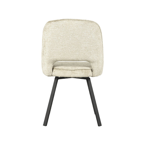 LABEL51 Eetkamerstoel Lewis - Beige - Zithoogte 47cm - Set van 2 - vtwonen shop