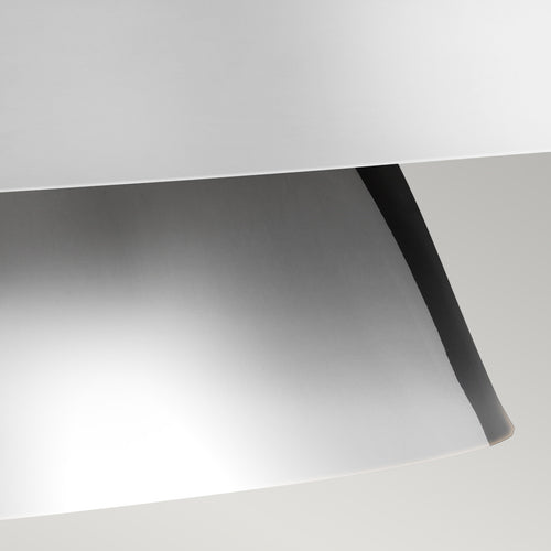 Elstead Brisbin 1 hanglamp, gepolijst nikkel, E27