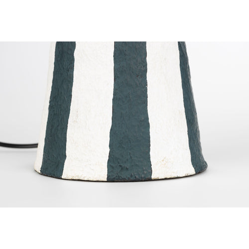 Bold Monkey Zebra Rebel Tafellamp Zwart