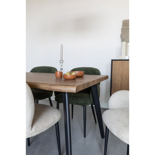 Housecraft Living Paz Eettafel Hout - Bruin - vtwonen shop