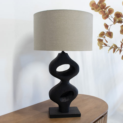 Giga Meubel Tafellamp Savio - Zwart - vtwonen shop