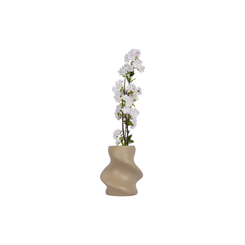 Present Time vaas Paris Twisted - bruin - Ø10cm