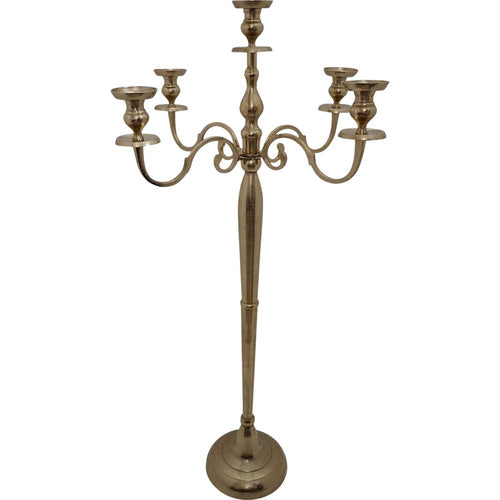 Lesli Living kaarshouder Brush - goud - 144cm