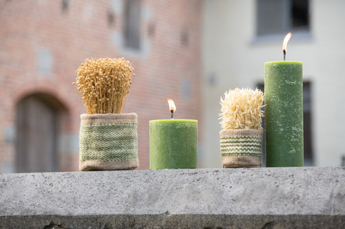 J-Line oogst in pot - gras - naturel - 2 stuks