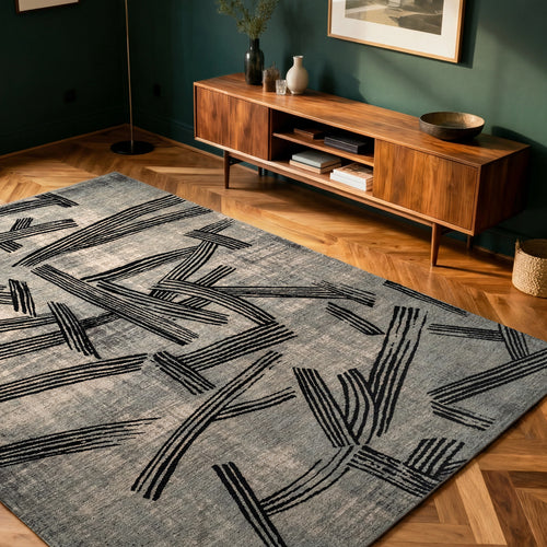 Ecorugs vloerkleed Dark Street - grijs - 200x280cm