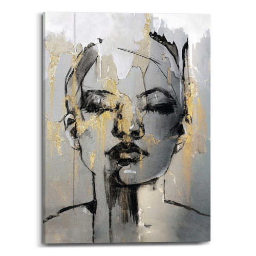 Reinders schilderij Gezicht - 70x50cm