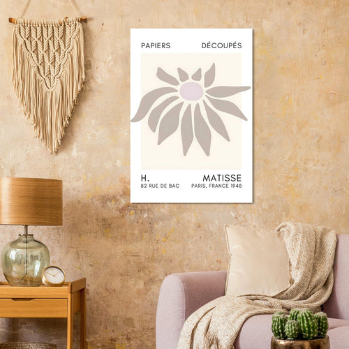 Artfulprints  Matisse – Deep sea dance grey   poster 30x40 cm - vtwonen shop