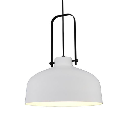 Artdelight hanglamp Mendoza - 1 lichts - 37.5  x 160   cm - wit - vtwonen shop