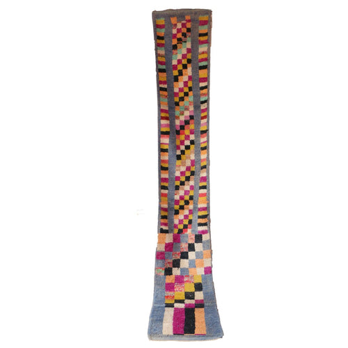 AFK Living vloerkleed Berber - handgemaakt - Wol - 71 x 413 cm